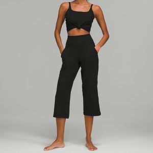 Align wide leg crop 23”